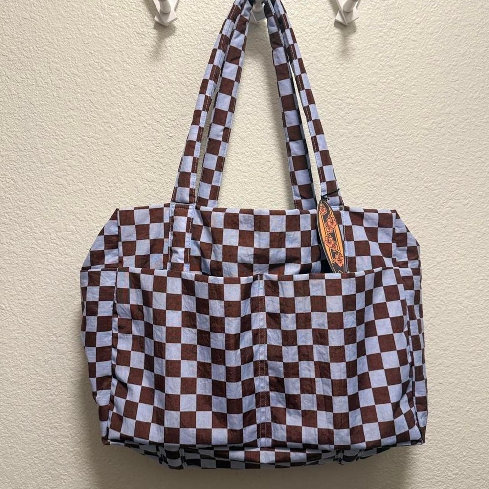 BAGGU X UO Blue Stone Cloud Carry-on